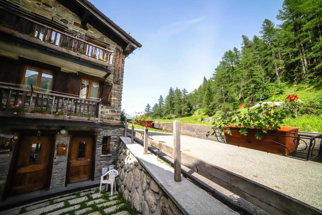 Antica Casa Di Montagna Maison Bovard Вальгризанш Экстерьер фото